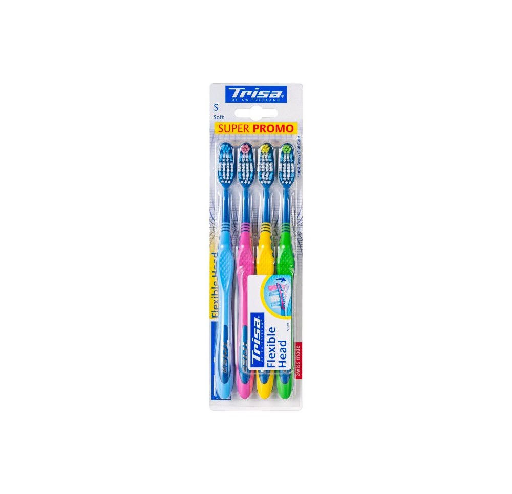 TRISA Flexible Head brosse dents quattro soft