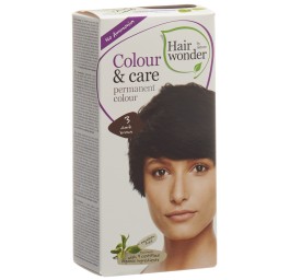 HENNA hairwonder colour & care 3 brun foncé