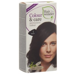 HENNA hairwonder colour & care 1 noir