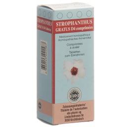 STROPHANTUS GRATUS cpr 4 D 80 pce