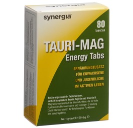SYNERGIA Tauri Mag energy tabs 80 pce