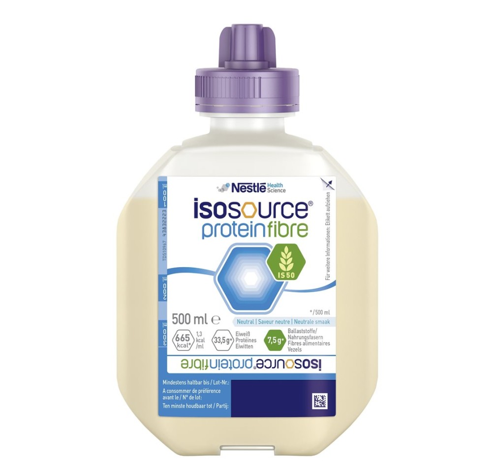 ISOSOURCE protein fibre neutre 12 SmartFl 500 ml