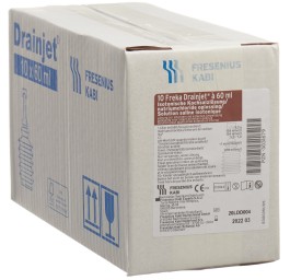 FREKA drainjet NacL 0.9% sol rinç 10 x 60 ml
