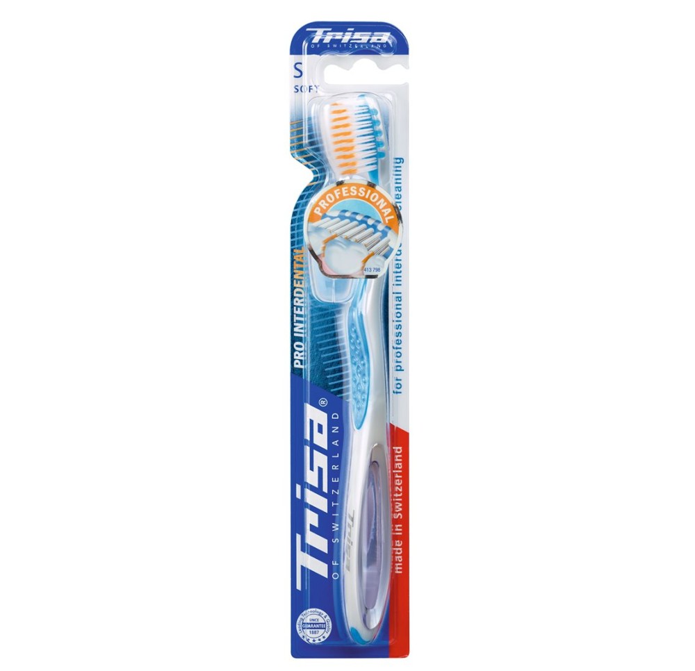 TRISA pro interdental brosse à dents soft TRISA pro interdental brosse à dents soft