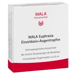 WALA euphrasia gtt opht 15 monodos 0.5 ml