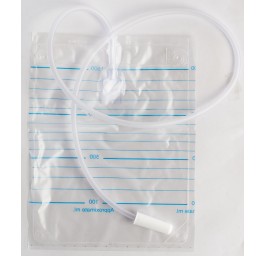 PHARMAPLAST sac à urine 1.5l avec RV 90cm 250 pce