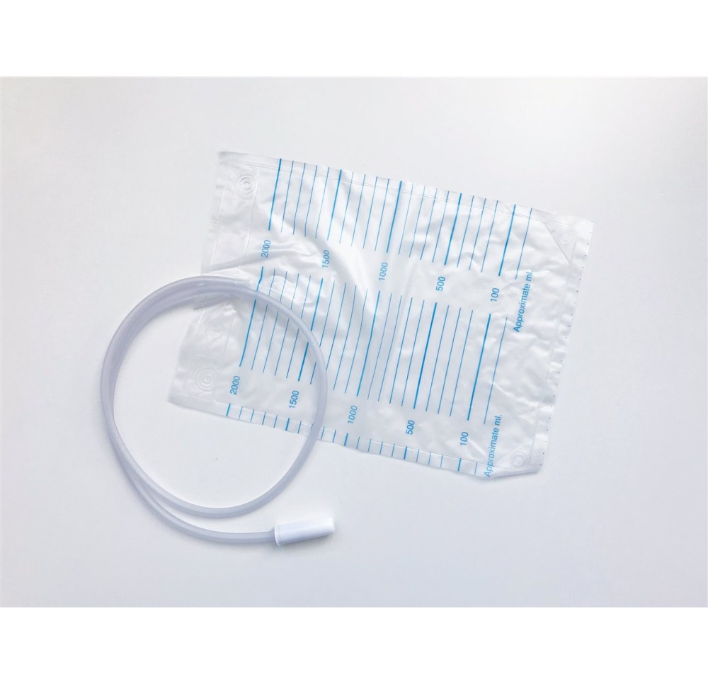 PHARMAPLAST sac à urine 2l sans RV 90cm 250 pce