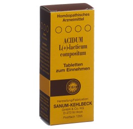 SANUM Acidum L(+)lacticum comp cpr 80 pce