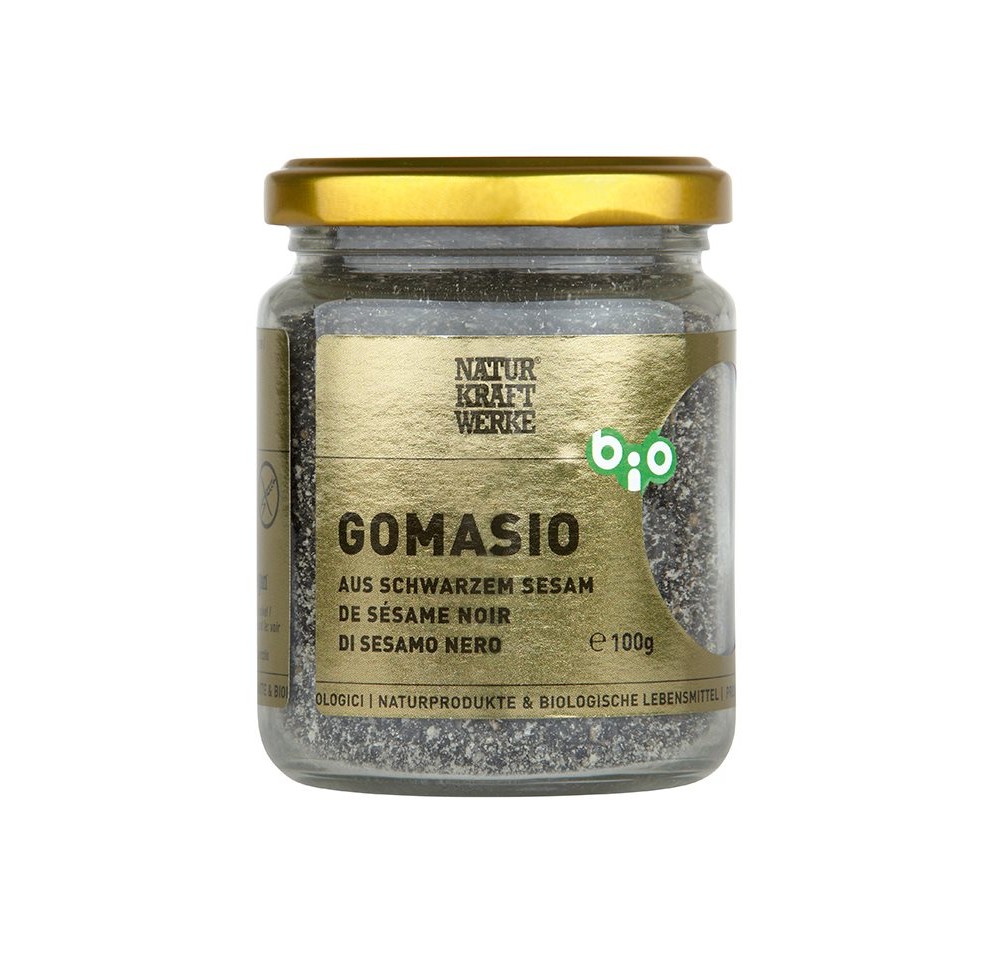 NATURKRAFTWERKE Gomasio de sésame noir bio 100 g
