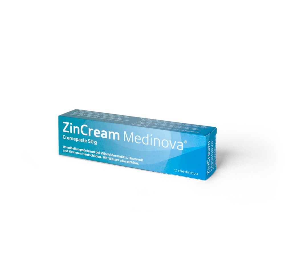 ZINCREAM Medinova pâte crémeuse tb 50 g ZINCREAM Medinova pâte crémeuse tb 50 g