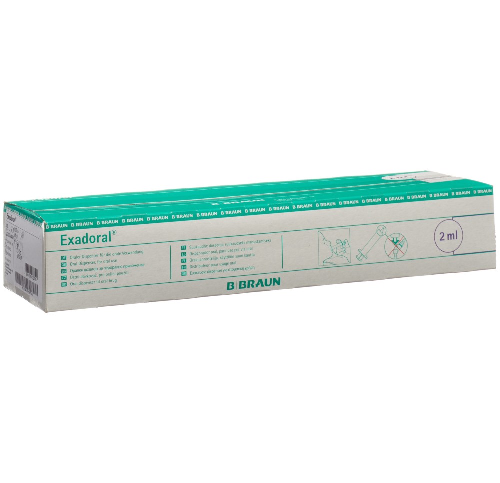 EXADORAL seringue 2ml 100 pce
