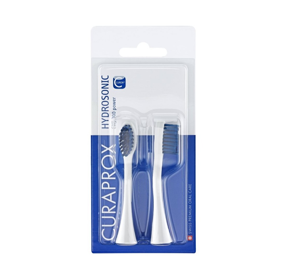 CURAPROX CHS 300 tête de brosse power 2 pce CURAPROX CHS 300 tête de brosse power 2 pce