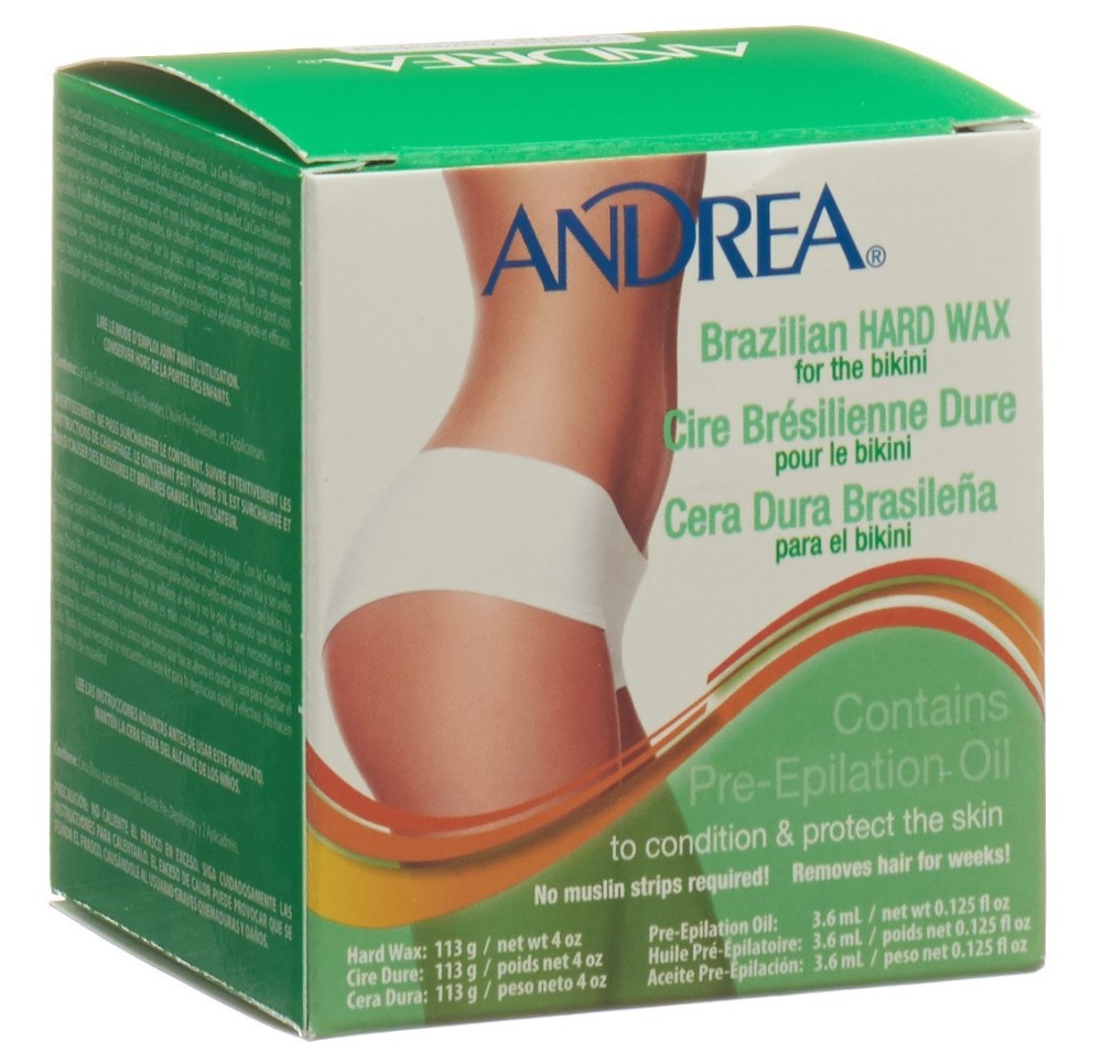 ANDREA cire brésilienne dure 113 g