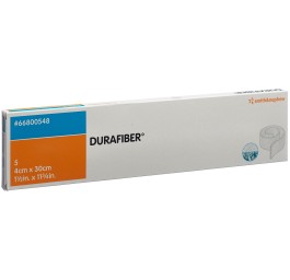 DURAFIBER pansement absorbant 4x30cm stér 5 pce