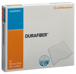 DURAFIBER pansement absorbant 10x12cm stér 10 pce