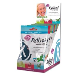 MIRADENT Xylitol Drops display ass 12pce
