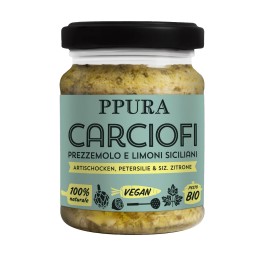 PPURA pesto artichauts/citrons bio 140 g