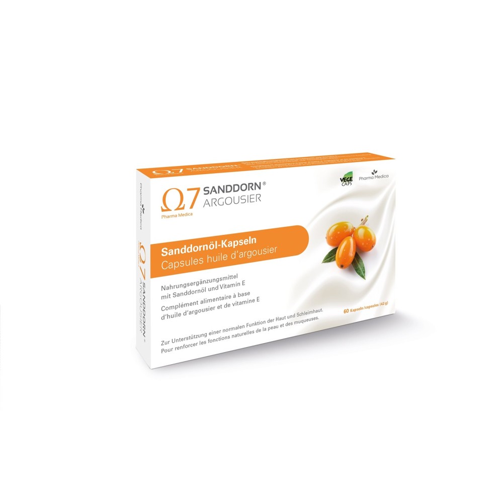 SANDDORN ARGOUSIER omega 7 caps 60 pce SANDDORN ARGOUSIER omega 7 caps 60 pce