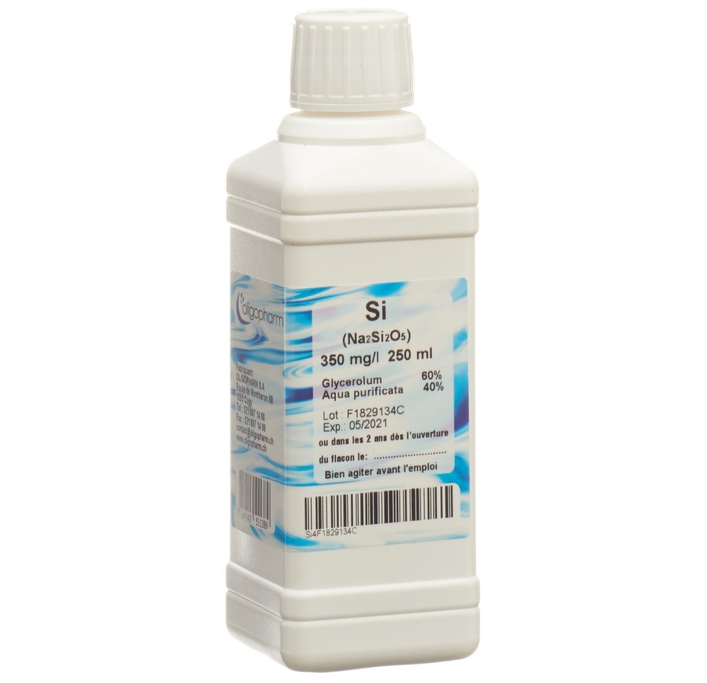 OLIGOPHARM silicium sol 350 mg/l 250 ml