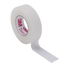 3M TRANSPORE sparadrap 12mmx9.14m transp rouleau