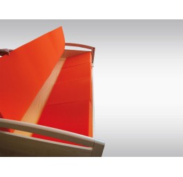 LIGASANO orange couss triangulai 49x49x9/1cm 4 pce