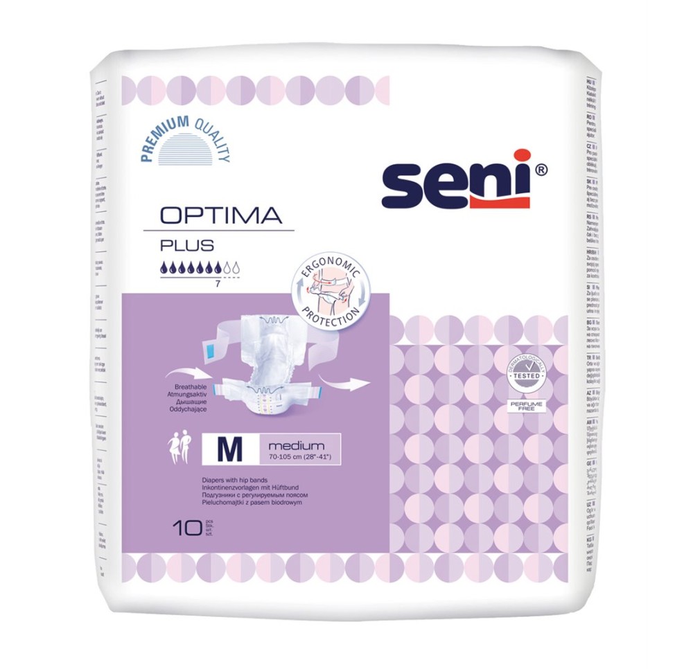 SENI Optima Plus changes comp M ceint 8 x 10 pce