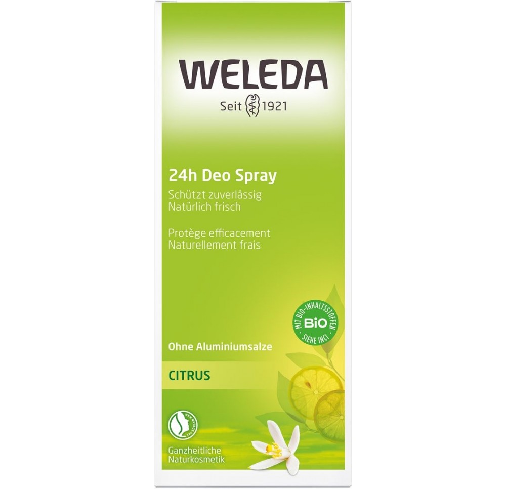 Weleda CITRUS 24h Déo spray 100 ml