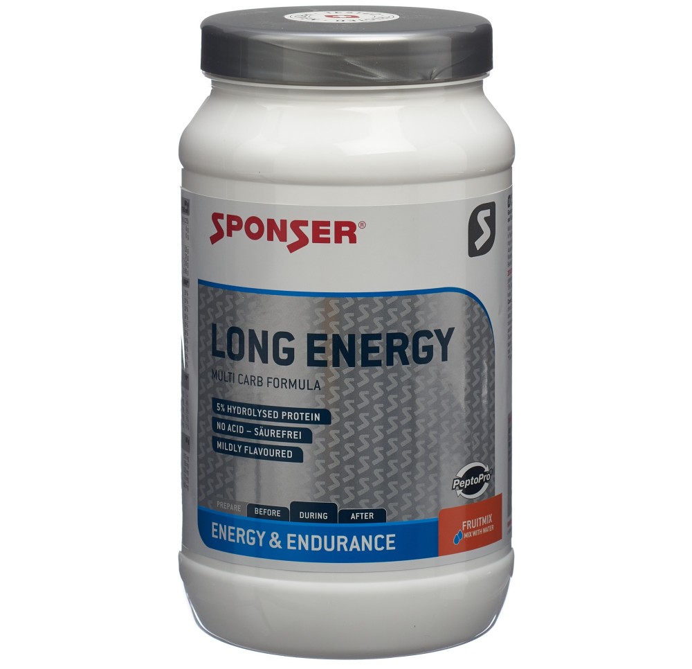 SPONSER Long Energy Fruit Mix bte 1200 g SPONSER Long Energy Fruit Mix bte 1200 g
