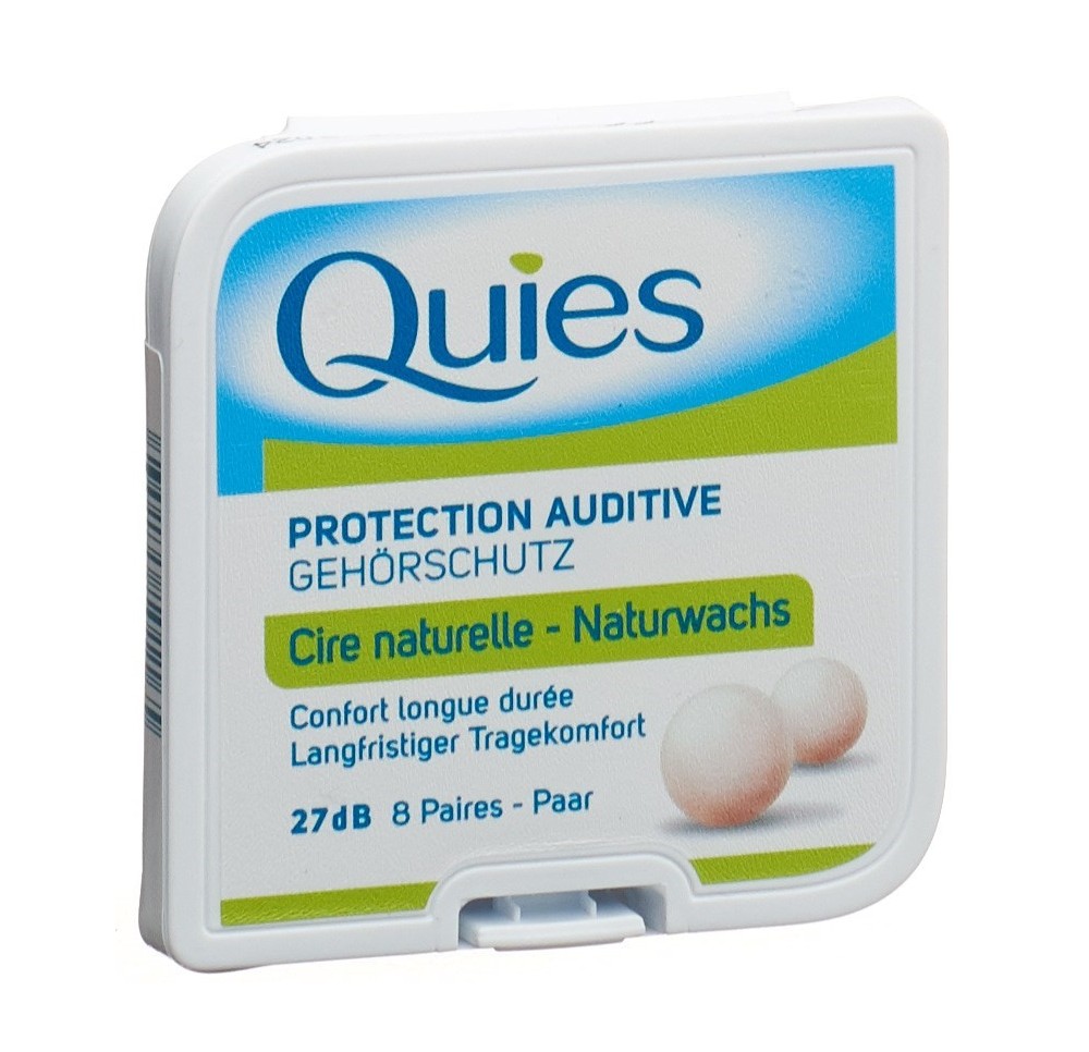 QUIES protection audit boules cire 16 pce
