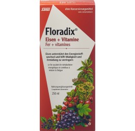 Floradix fer + vitamines sirop fl 250 ml