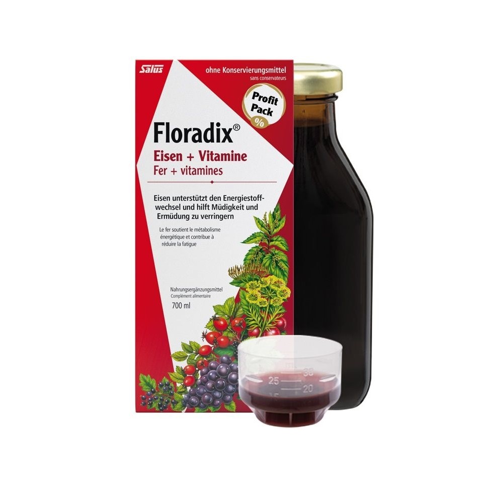 Floradix fer + vitamines sirop fl 700 ml