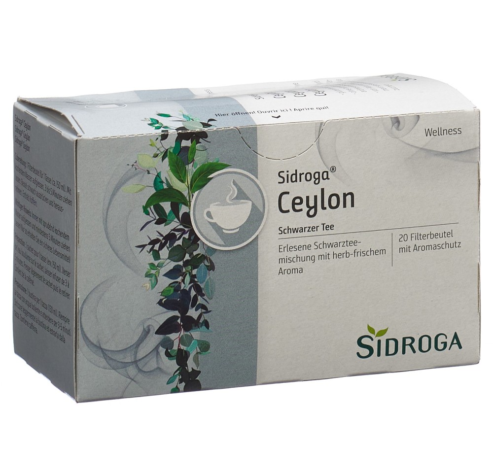 SIDROGA Wellness Ceylan 20 sach 1.7 g SIDROGA Wellness Ceylan 20 sach 1.7 g