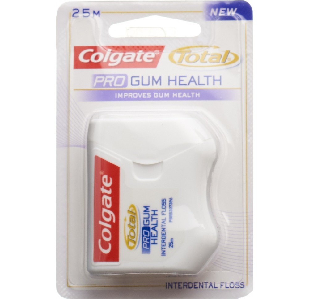 Colgate TOTAL soin gencives fil interdentaire 25m