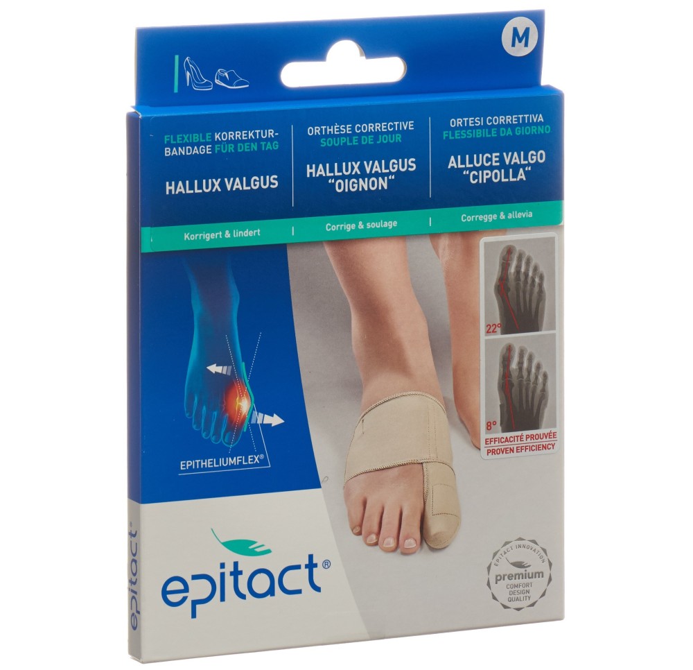 EPITACT orthèse corr soupl Hallux JOUR M 21.5-23cm