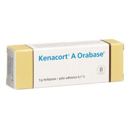 KENACORT A Orabase pâte adhésive 0.1 % tb 5 g