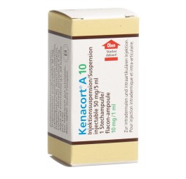 KENACORT A 10 susp inj 50 mg/5ml flac 5 ml