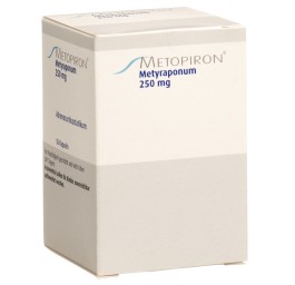 METOPIRONE caps 250 mg bte 50 pce
