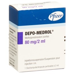 DEPO-MEDROL susp inj 80 mg/2ml flac 2 ml