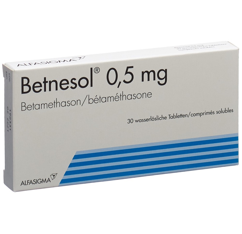 BETNESOL cpr 0.5 mg 30 pce BETNESOL cpr 0.5 mg 30 pce