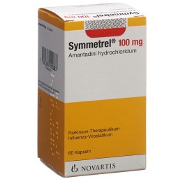 SYMMETREL caps 100 mg bte 60 pce