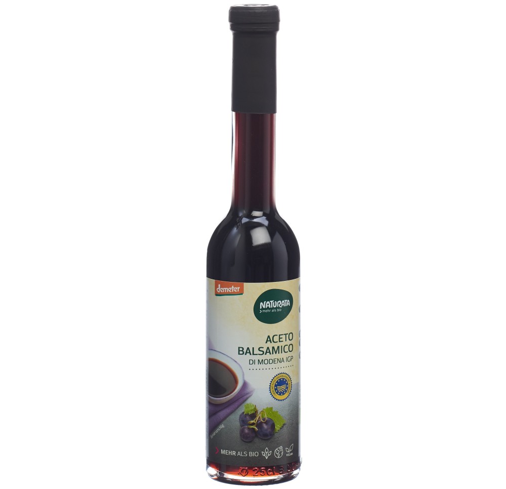 NATURATA aceto balsamico di modena bio fl 250 ml NATURATA aceto balsamico di modena bio fl 250 ml