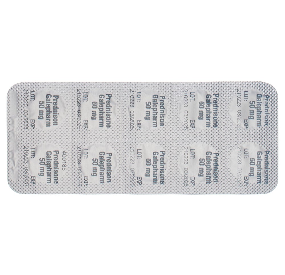 PREDNISONE Galepharm cpr 50 mg 100 pce PREDNISONE Galepharm cpr 50 mg 100 pce