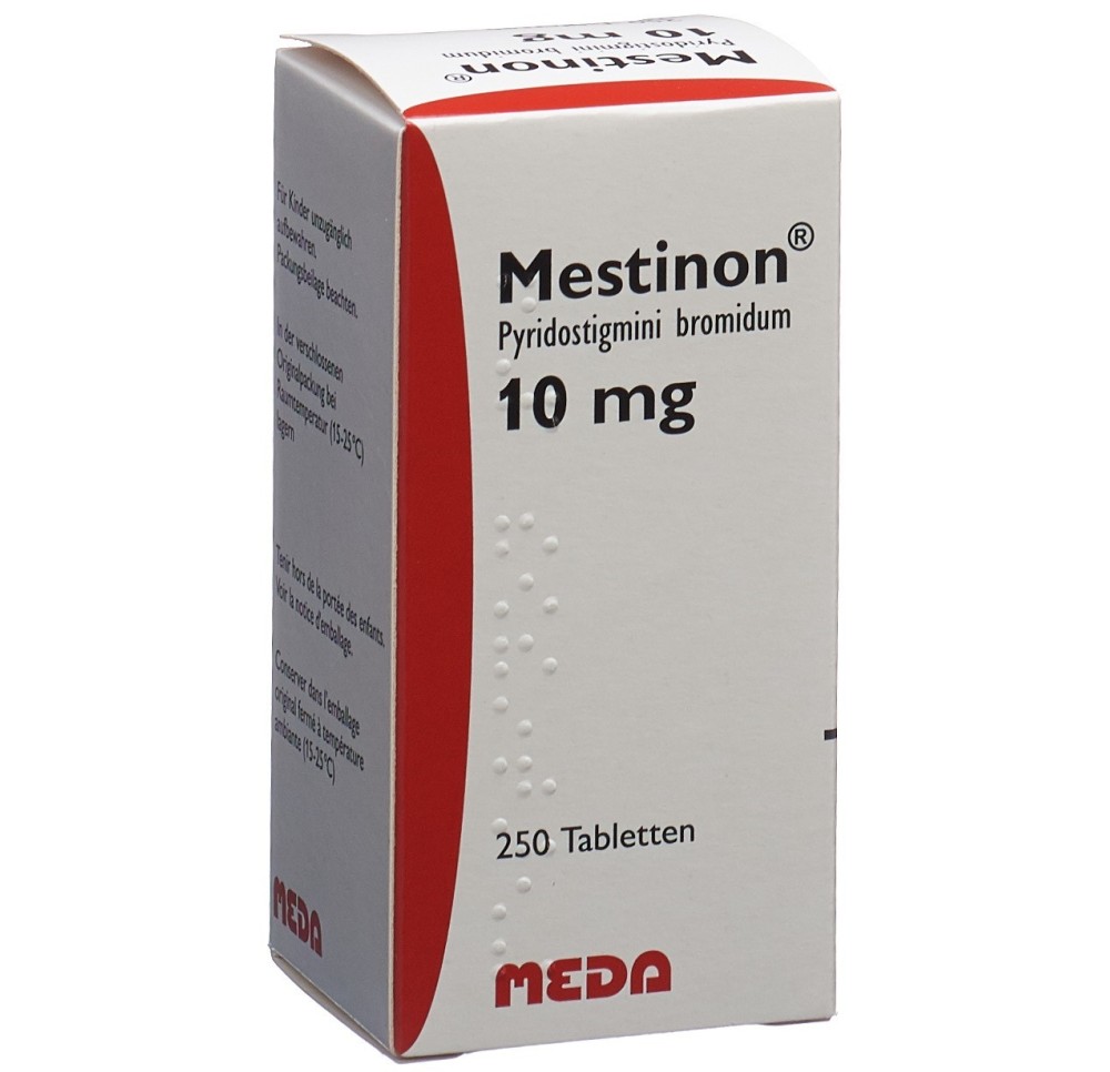 MESTINON cpr 10 mg fl 250 pce MESTINON cpr 10 mg fl 250 pce