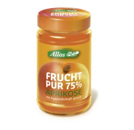 ALLOS Frucht pur confiture 75% abricots bio 250 g