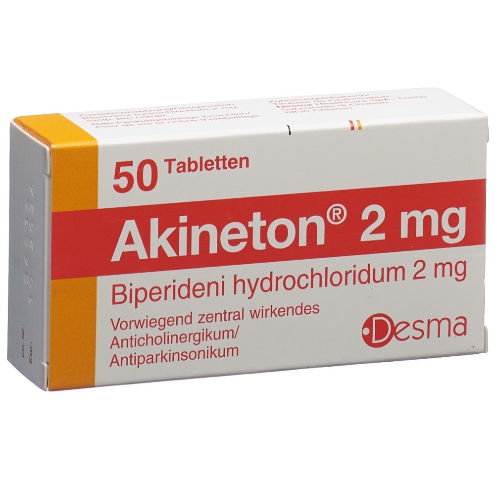 AKINETON cpr 2 mg 50 pce AKINETON cpr 2 mg 50 pce