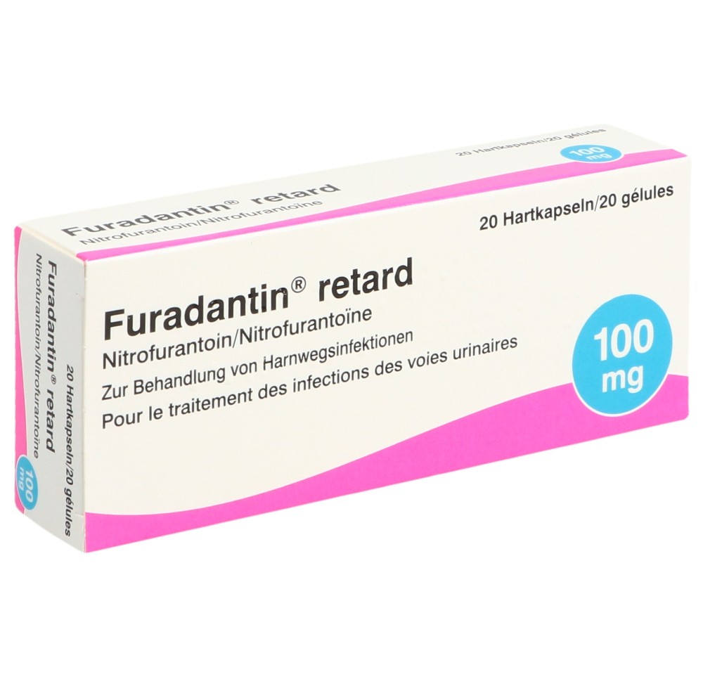 FURADANTIN retard caps ret 100 mg 20 pce FURADANTIN retard caps ret 100 mg 20 pce