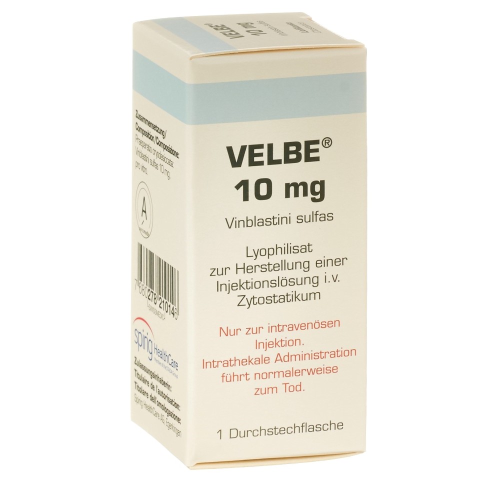 VELBE subst sèche 10 mg flac VELBE subst sèche 10 mg flac