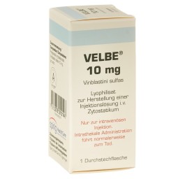 VELBE subst sèche 10 mg flac