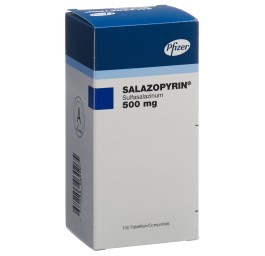 SALAZOPYRIN cpr 500 mg bte 100 pce