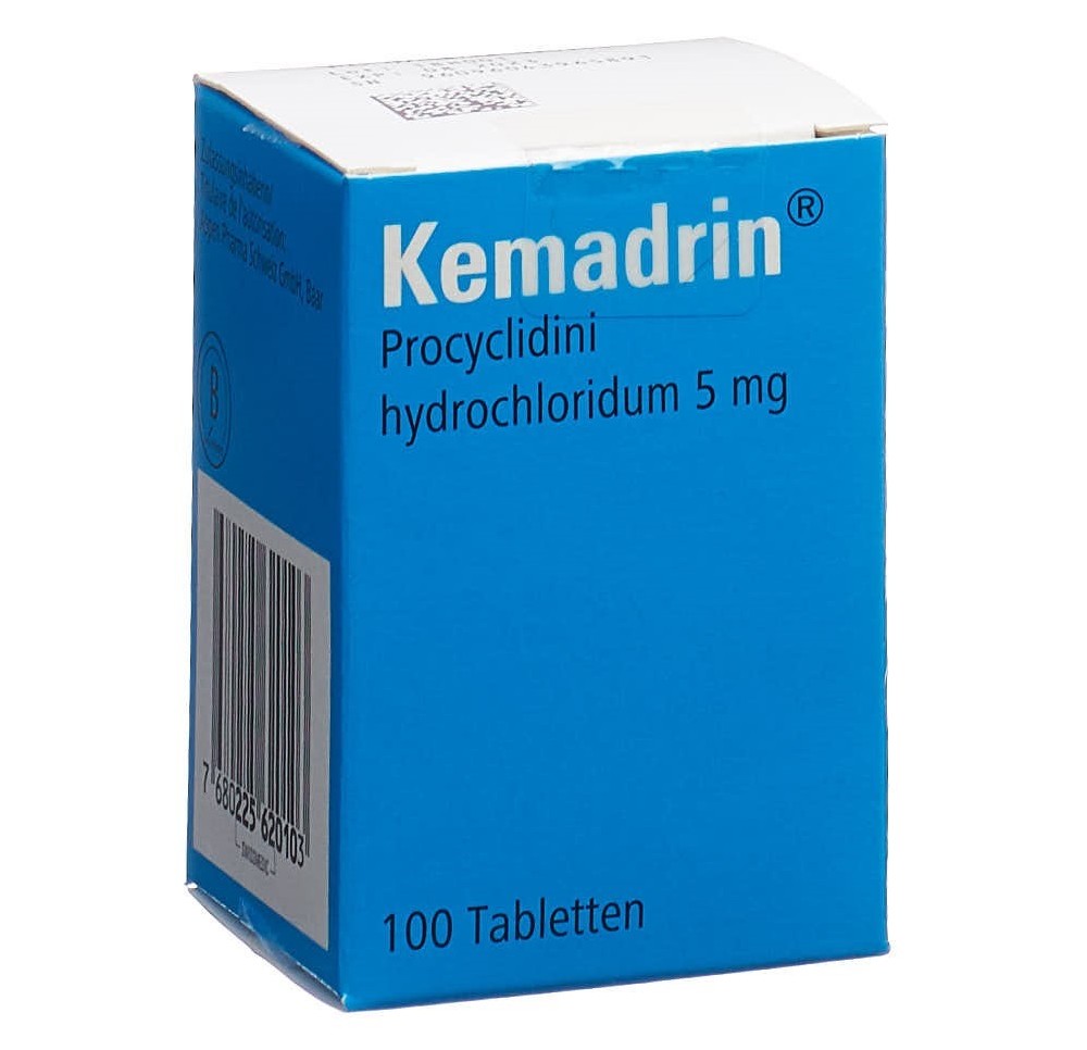 KEMADRIN cpr 5 mg fl 100 pce KEMADRIN cpr 5 mg fl 100 pce
